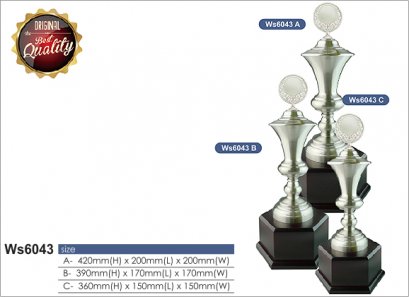 ถ้วยรางวัล ซิลเวอร์ Ws6043