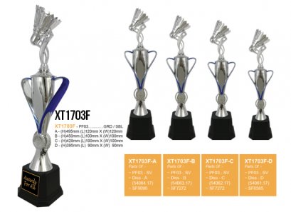 XT1703F Silver blue ถ้วยรางวัล