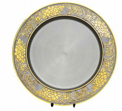 จานโล่พิวเตอร์ 7507