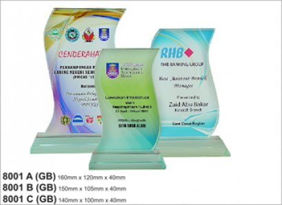 ถ้วยคริสตัลสี 8001