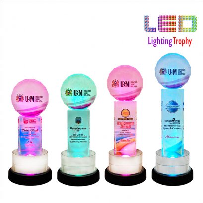 โล่คริสตัล LED 8269