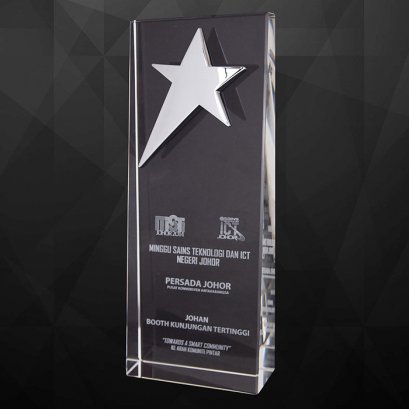 โล่รางวัล คริสตัล 9172