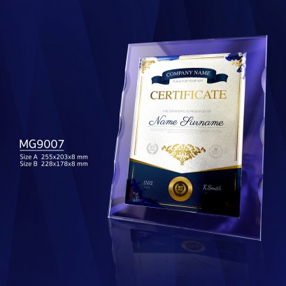 โล่คริสตัล MG9007