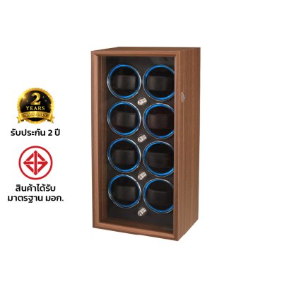 เครื่องหมุนหน้าตรงโชว์นาฬิกา AUTO รุ่น VT8-E