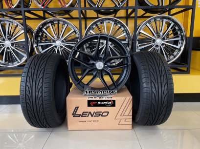 โปรโมชั่น LENSO CONQUISTA 17 นิ้ว + คู่ยาง DEESTONE รุ่น CARRERAS R702 205/45R17 ชุดละ 25,500 บาท