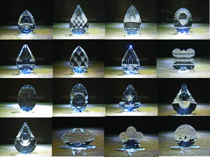 เม็ดประดับโคมไฟคริสตัล