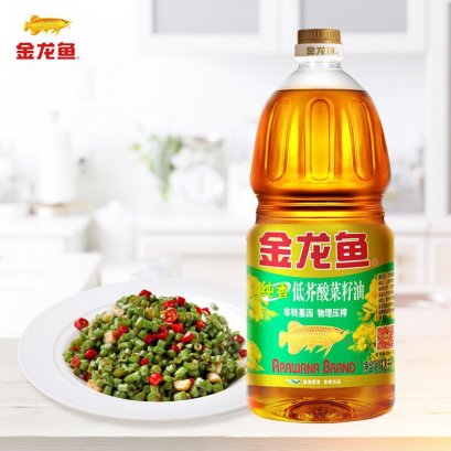 金优鱼 菜籽油 1.8L น้ำมันพืชตราปลาทอง