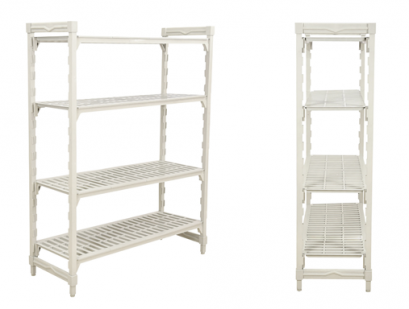 4 Tier Slotted Shelf