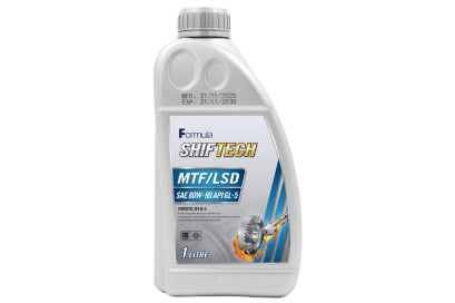 น้ำมันเกียร์ Formula SHIFTECH MTF+LSD 80W-90 (Semi Syn) 1 ลิตร