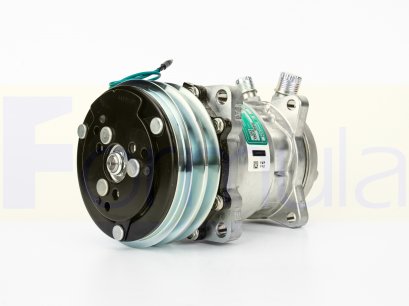 SD-5S14 (6698) (FLARE) 24V. มีหัวเติมน้ำยา SANDEN.