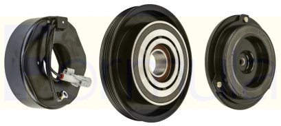 ชุดมู่เล่ย์ TOYOTA VIOS'02 (150mm.) หน้ายาง