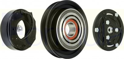 ชุดมู่เล่ย์ TOYOTA YARIS'07/VIOS'06 (135mm.) หน้าเหล็ก