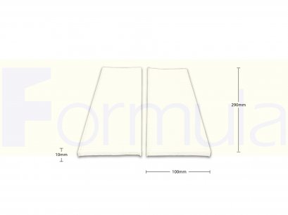 กรองอากาศเคบินแอร์ FOR  HONDA BR-V,MOBILIO (ตู้หลัง) (มี 2 Pcs.)
