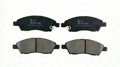 BRAKE PAD (F) FOR NISSAN MARCH&#039;10/ALMERA&#039;11/TIIDA&#039;06