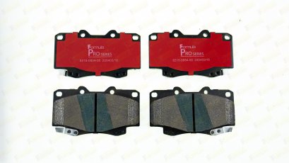 BRAKE PAD PRO (F) FOR TOYOTA FORTUNER&#039;04-&#039;15/VIGO&#039;04-&#039;08 4WD