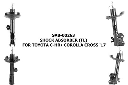 SHOCK ABSORBER (FL) FOR TOYOTA C-HR/ COROLLA CROSS '17