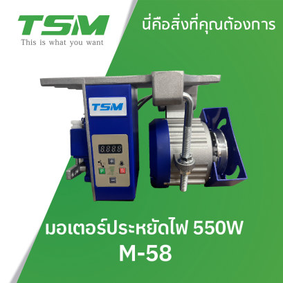 มอเตอร์ประหยัดไฟ 550W TSM รุ่น M-58