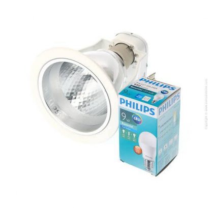 โคมดาวน์ไลท์ฟิลิปส์ รุ่น FBS111,115 ขั้ว E27