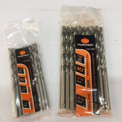 ดอกสว่านเจาะสแตนเลส PUMKIN (ราคาต่อ1ดอก)