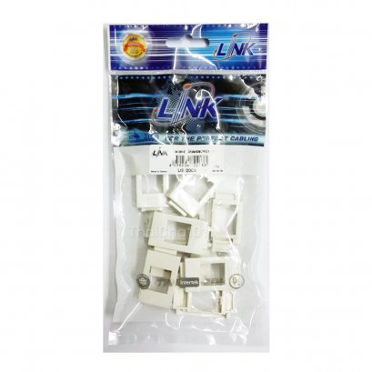 ฝาครอบปลั๊กแลนลิงค์ใส่ฝา พานาโซนิค US-2006 ยี่ห้อ LINK (ของแท้)