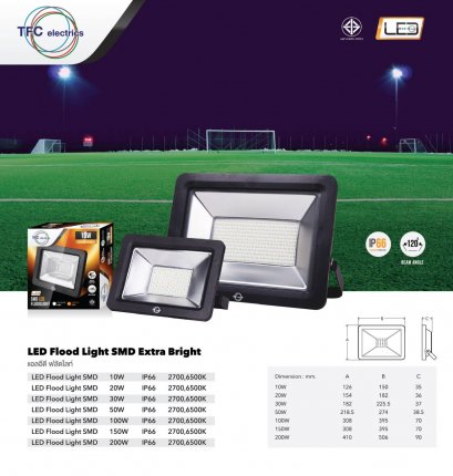 โคมสปอตไลท์ โคมดาวน์ไลท์ ยี่ห้อ TFC