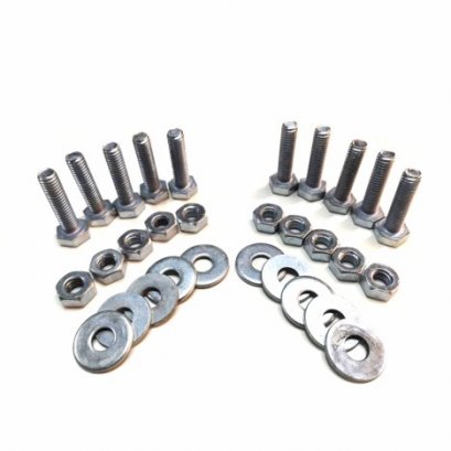 น๊อตหกเหลี่ยม,แหวนกลมชุบ