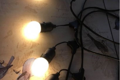 ขั้วยางกันน้ำไฟประดับ ระย้า E27