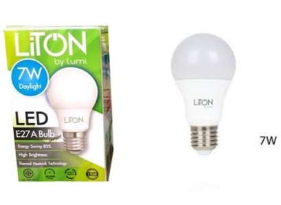 หลอดไฟ LED 7W Daylight LITON