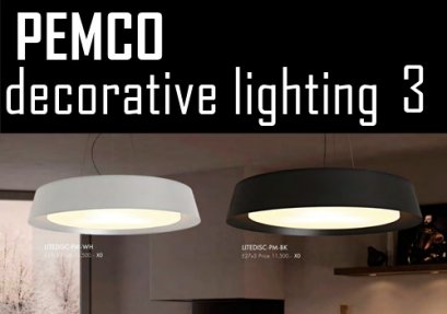 แคตตาล็อค PEMCO decorative lighting โคมไฟตกแต่ง ไฟริ้บบิ้น/โคมผนัง/โคมไฟพื้น/โคมดาวน์ไลท์