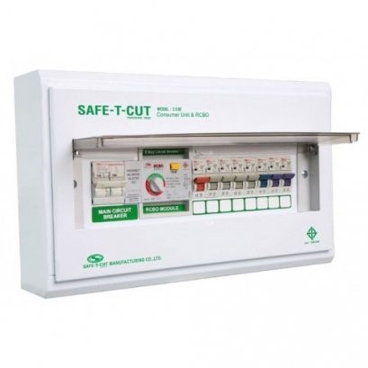 ตู้เซฟทีคัตกันดูด RCBO (Safe T Cut)