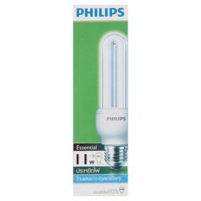 หลอดประหยัดไฟ  หลอด 2 ยู  หลอด 3 ยู หลอดตะเกียบ PHILIPS, Racer, SYLVANIA, TOSHIBA, TFC