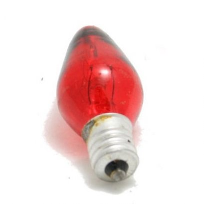 หลอดจำปา 7W แบบแก้ว (หลอดศาลเจ้า)