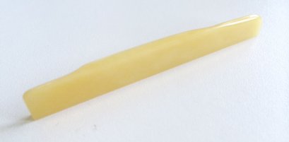 Custom Vintage Bone Saddle for Martin