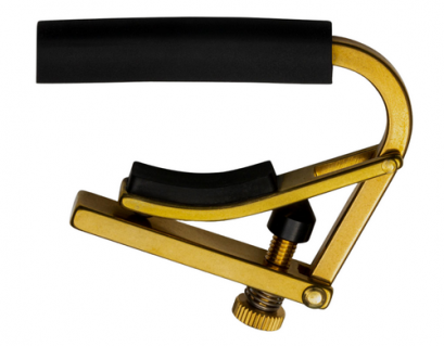 Shubb Original Capo for Steel String Guitar Brass - C1B Plain Brass