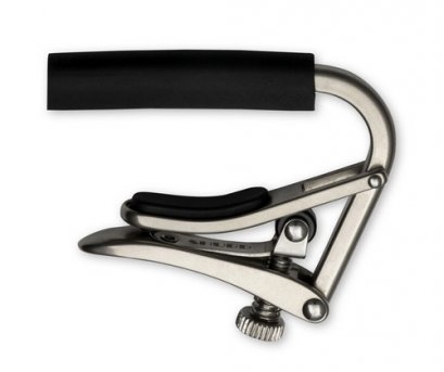 Shubb Standard Capo for Steel String Guitar - C1N Brushed nickel