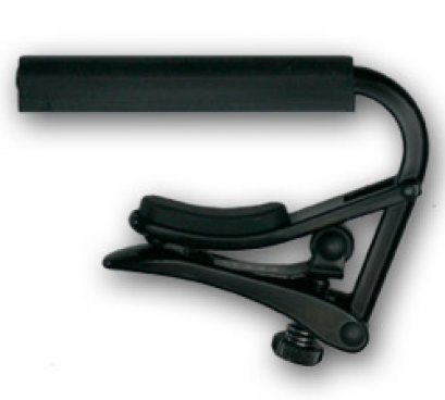 Shubb Capo Noir for Nylon String Guitar - C2K Black chrome