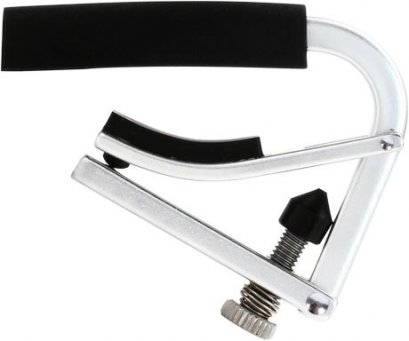 Shubb Lite Capo for Steel String Guitar - L1 Silver