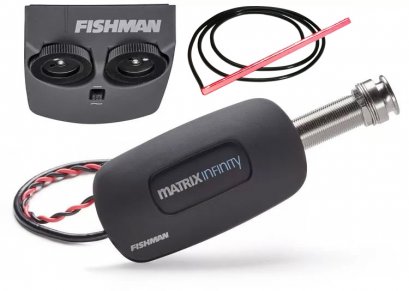 Fishman Matrix Infinity VT Acoustic Pickup &amp; Preamp system – Narrow Format 3/32&quot;
