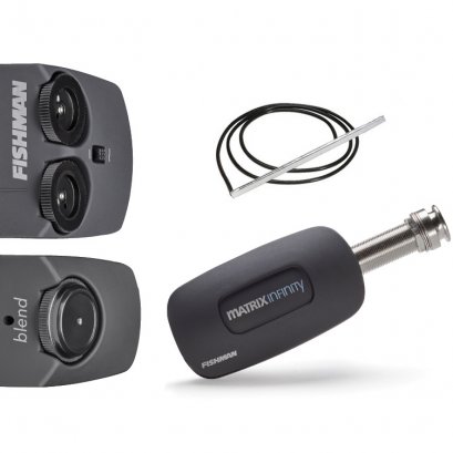 Fishman Matrix Infinity Mic Blend Pickup &amp; Preamp system – Wide Format 1/8”