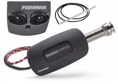 Fishman Matrix Infinity VT Acoustic Pickup &amp; Preamp system – Wide Format 1/8”
