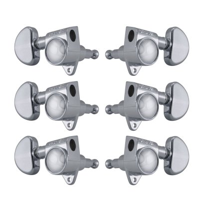 Grover Original Rotomatics (102 Series) 3x3 Tuners, 18:1, Chrome