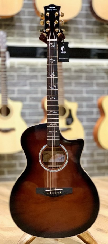 Kepma A1 GA WA All Solid Acoustic Guitar with TKL hardshell case