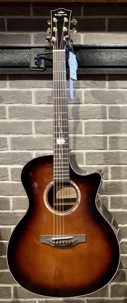 Kepma G1 GA WA Solid Top Acoustic Guitar with TKL hardshell case