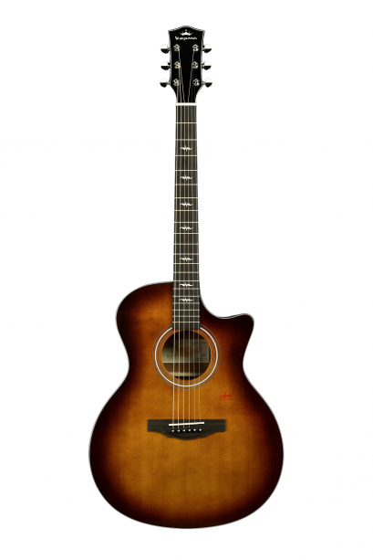 Kepma F1 GA WA Solid Top Acoustic Guitar with gig bag