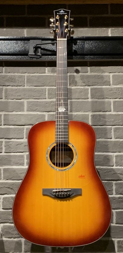 Kepma G1 D BS Solid Top Acoustic Guitar with TKL hardshell case