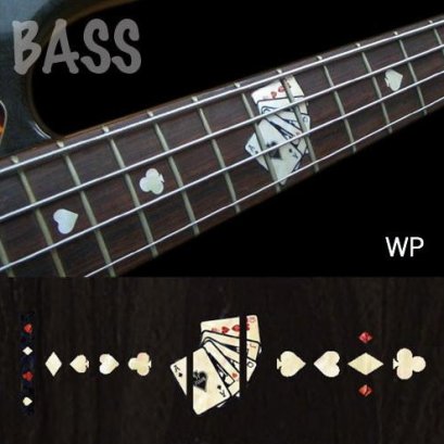 Playing Card (WP) Inlay Sticker for Bass