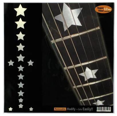 Everly Brothers Stars Inlay Sticker - Metallic