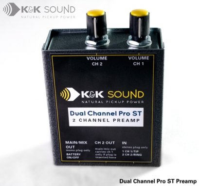 K&amp;K Dual Channel Pro ST Preamp