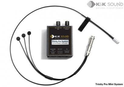 K&K Quantum Blender Dual Channel Acoustic Guitar Preamp/EQ