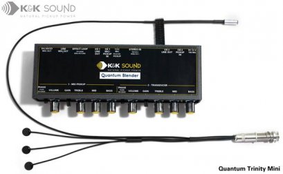 K&K SOUND Quantum Blender プリアンプ＆ミキサー 2CH K&K SOUND Quantum Blender プリアンプ＆ミキサー 2CH - ギター